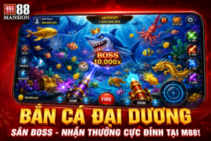 Giao diện Bắn Cá Đại Dương trên M88
