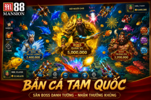 Giao diện Bắn Cá Tam Quốc trên M88