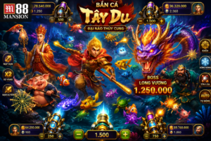 Giao diện Bắn Cá Tây Du trên M88
